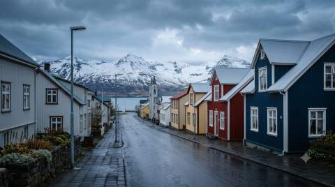 Северная столица Акюрейри (Akureyri), Исторический водопад Годафосс (Goðafoss)