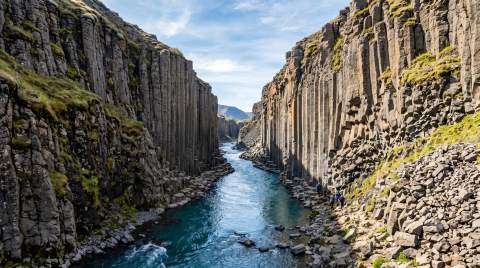 Каньон Студлагил (Stuðlagil), Панорамные смотровые площадки