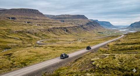 Каньон Студлагил (Stuðlagil), Панорамные смотровые площадки